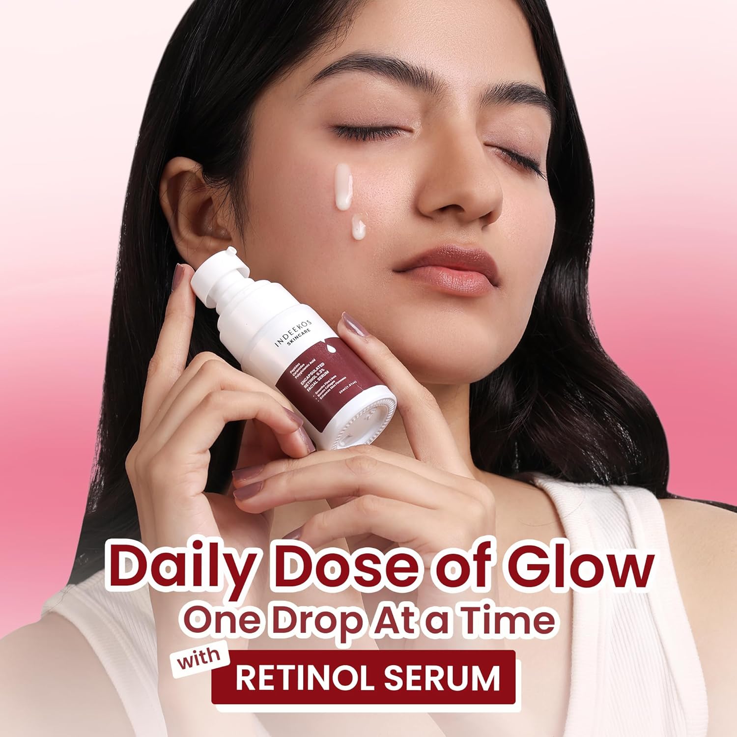 INDEEKOS 0.3% Encapsulated Retinol Face Serum, 100ml