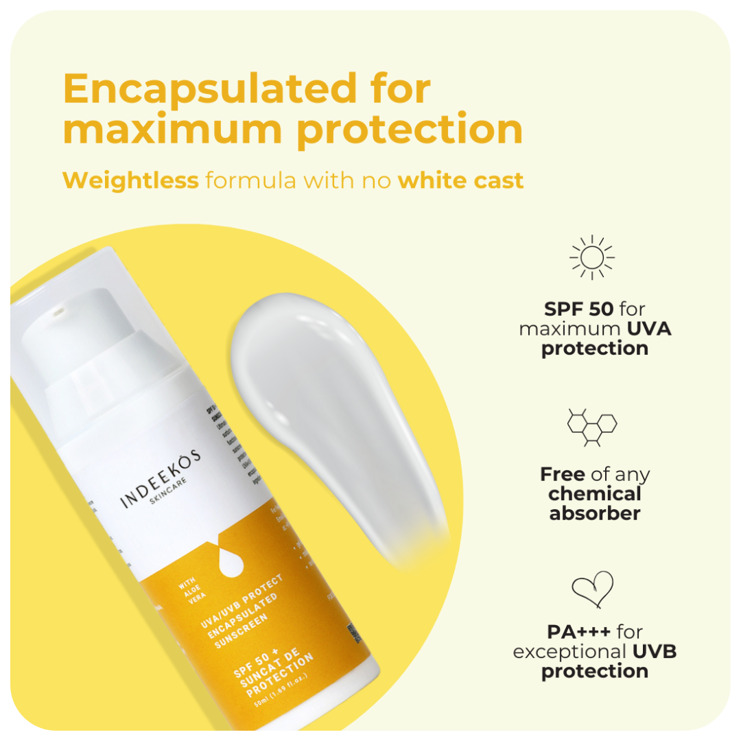 SPF 50+++ UVA/UVB Protect Encapsulated Sunscreen for Men